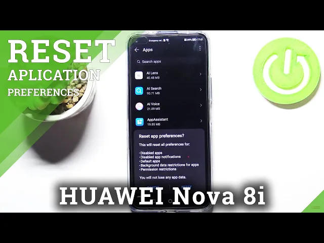 Video thumbnail for How to Reset App Preferences in HUAWEI Nova 8i - Restore Default Apps Settings