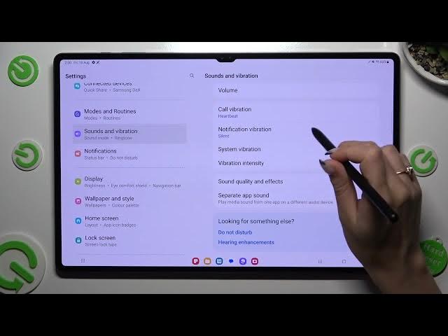 Video thumbnail for How to Enter Vibration Settings in Samsung Galaxy Tab S9 Ultra - Adjust Vibrations