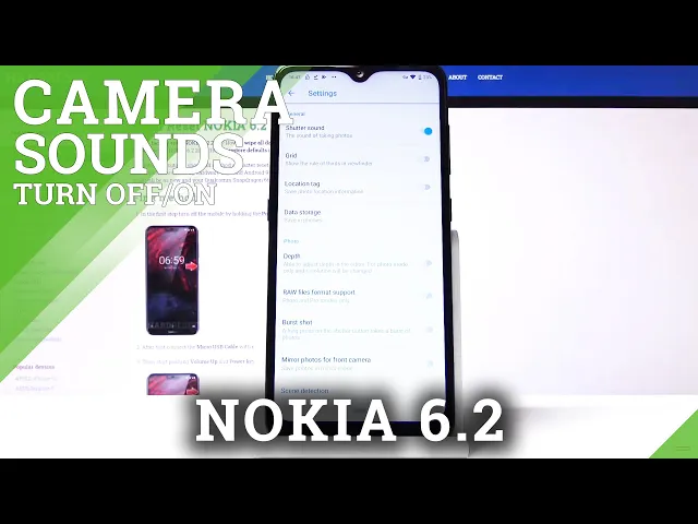 Video thumbnail for How to Activate Camera Shutter Sound in Nokia 6.2 (2019) - Mute Camera Alert