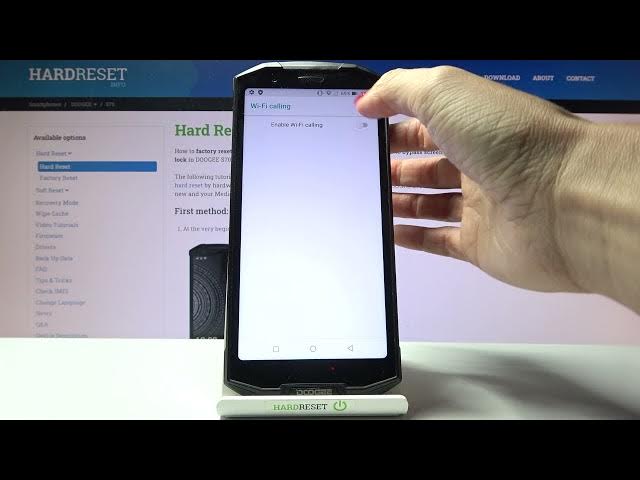Video thumbnail for How to Use Wi-Fi Calling on Doogee S70 – Enable Wi-Fi Calling