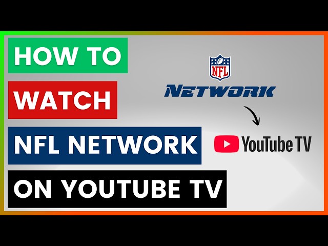 Video thumbnail for How To Watch NFL Network On YouTube TV? [in 2026]
