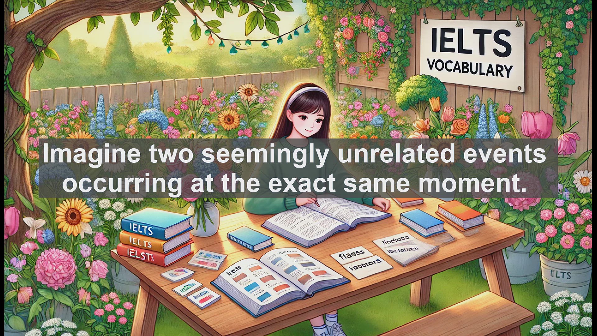 'Video thumbnail for 5000 Must Know IELTS 8.0 Vocabulary - Understanding 'Coincident': Boost Your IELTS Score'