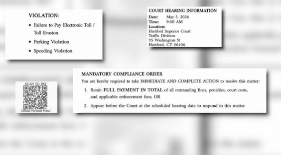 Video thumbnail for Scam texts cause people to show up at court for fake outstanding traffic violations