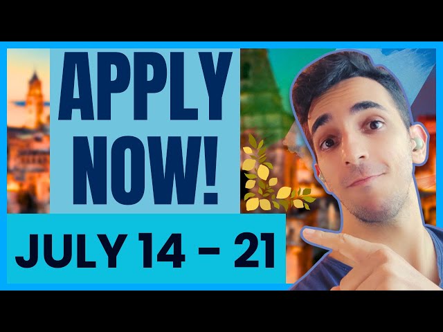 Video thumbnail for Currently Open Scholarships for International Students | July 14 - 21