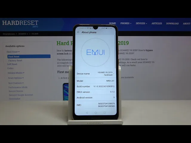 Video thumbnail for How to Change the Name of HUAWEI Y6 2019 – Change Device Name