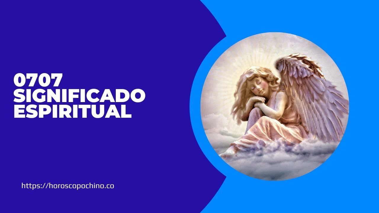 'Video thumbnail for 0707 significado espiritual, simbología, numerología'