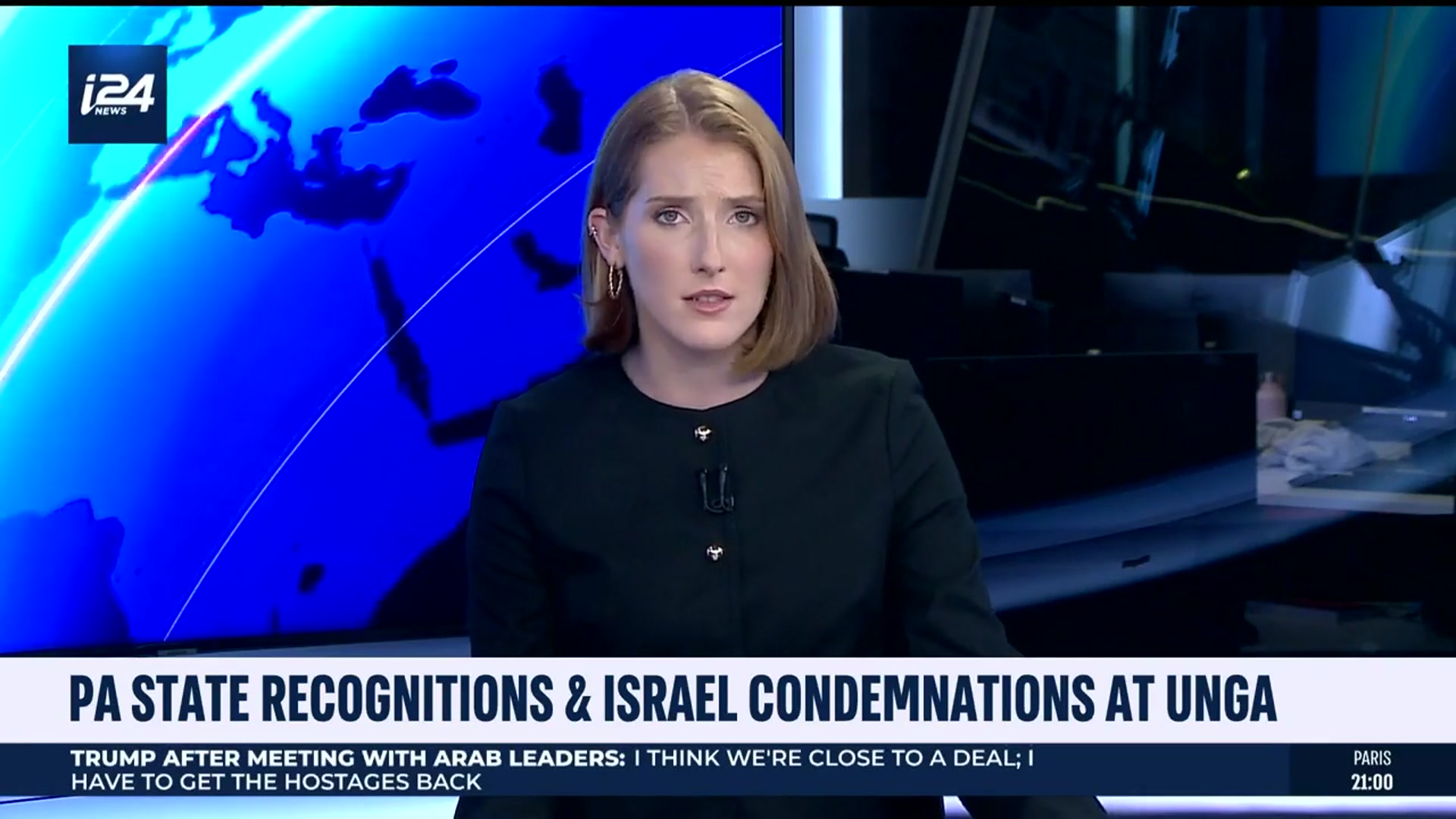 'Video thumbnail for PA state recognitions & Israel condemnation at UNGA'
