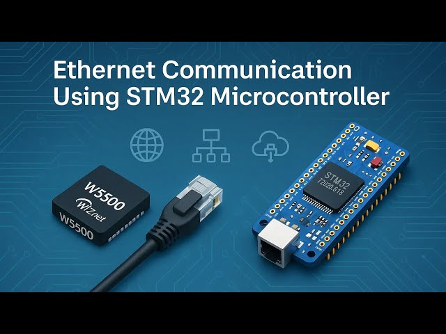 Video thumbnail for STM32 Ethernet Communication Tutorial using Wiznet W5500