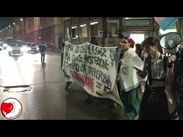 Video thumbnail for Corteo cagliaritano per il Transgender Day Of Remembrance 2024