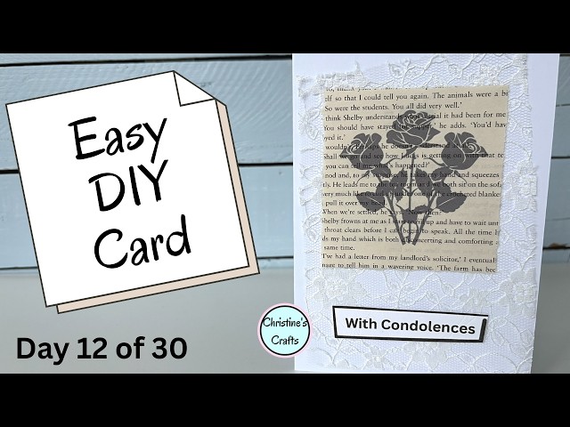 Video thumbnail for Simple DIY Card Anyone Can Make Today