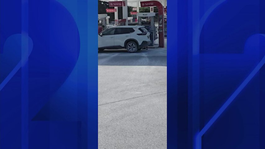 Video thumbnail for Six hospitalized after heat suppression system incident at Medford gas station