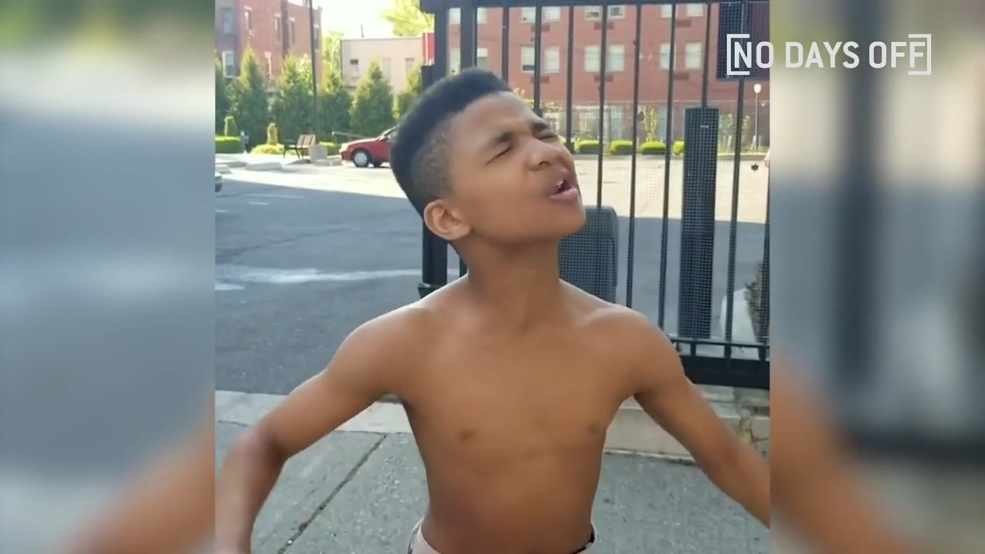 'Video thumbnail for 12-Year-Old Young Jamaican Trainer INCREDIBLE Motivation'