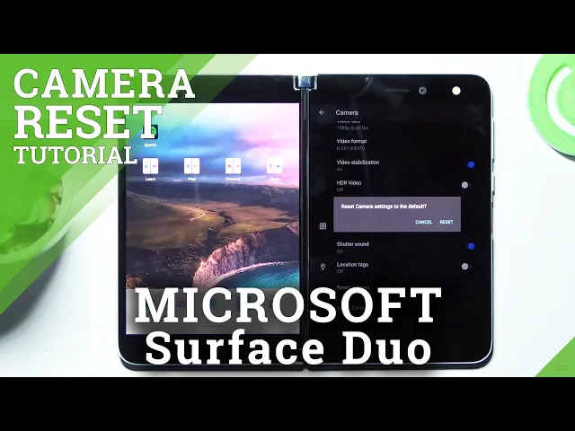 Video thumbnail for How to Reset Camera Settings in MICROSOFT Surface Duo - Clear All Camera Settings
