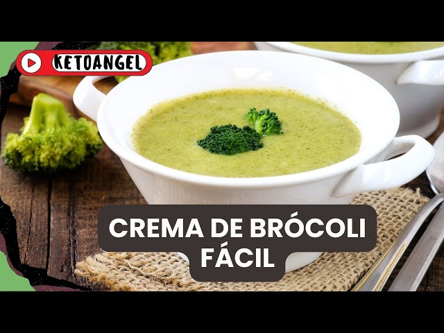 'Video thumbnail for Crema de brócoli fácil y deliciosa que no te puedes perder'