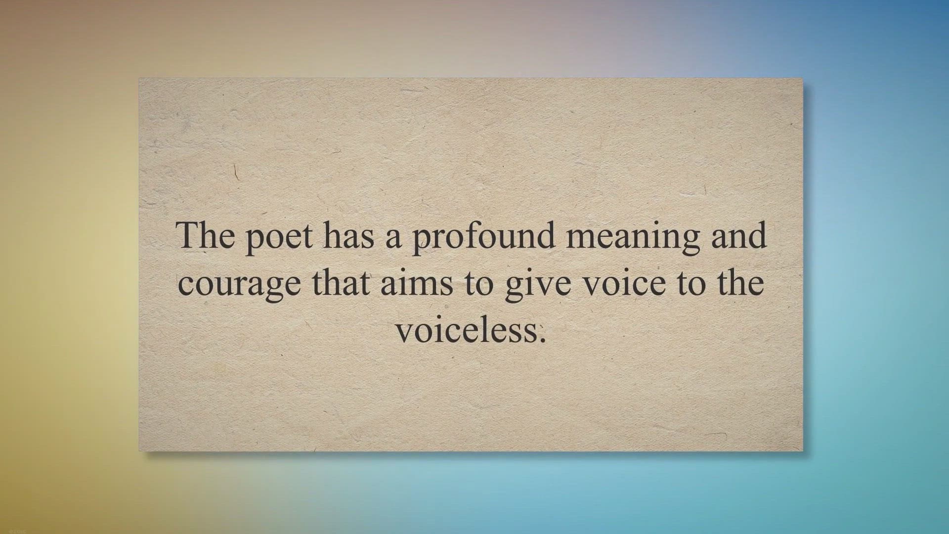 'Video thumbnail for Speak Up By Faiz Ahmad Faiz- Summary And Question Answers Class 10th (Tulip Series 10th)'