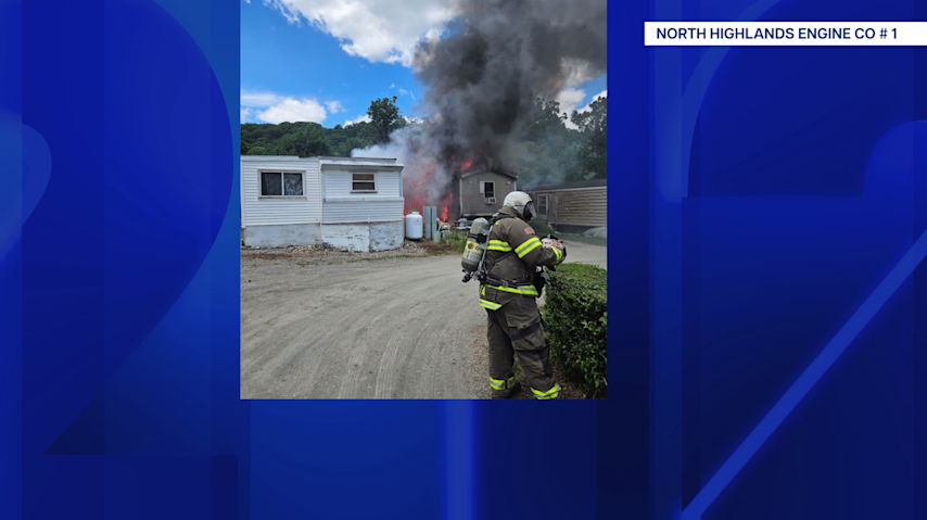 Video thumbnail for Fire at Putnam County mobile home park leaves several displaced