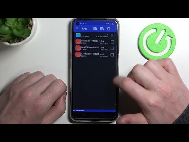 Video thumbnail for Realme Narzo 50 - How To Unpack RAR & ZIP Archives (Rar App