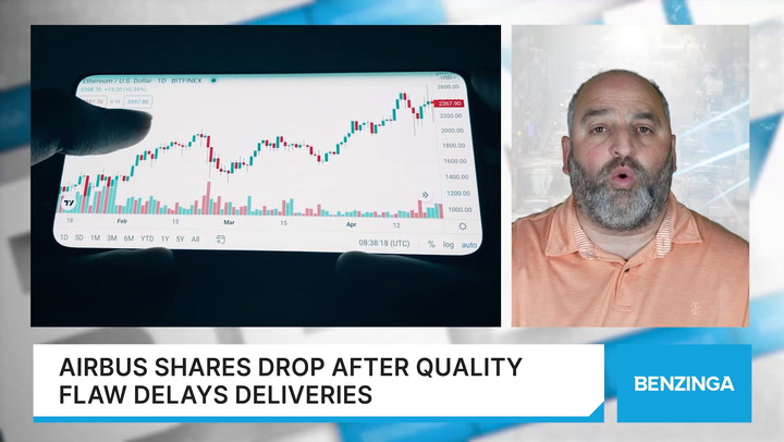 Video thumbnail for Airbus Shares Drop After Quality Flaw Delays Deliveries