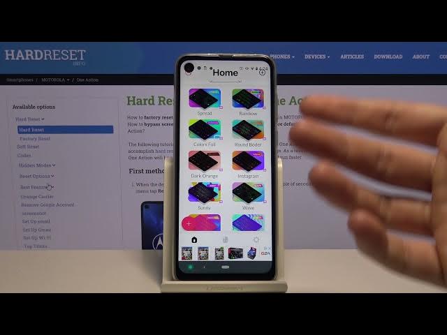 Video thumbnail for How to Download and Apply LED Keyboard in Motorola One Action – Add LED Effect to Keyboard