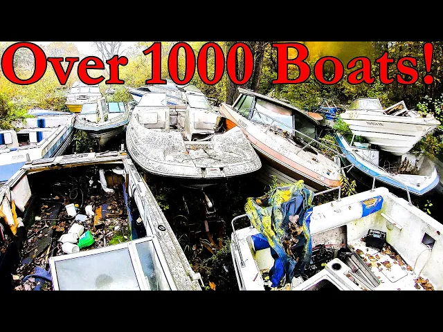 Video thumbnail for Visiting ANOTHER Boat GRAVEYARD!!!