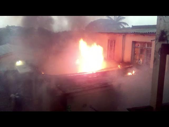 Video thumbnail for fire at our complex