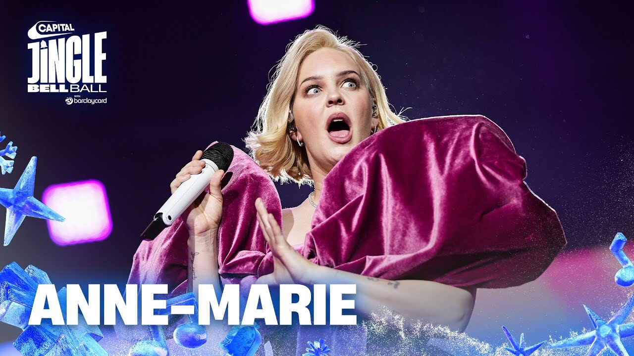 Video thumbnail for Anne-Marie - Merry Xmas Everybody (Live at Capital's Jingle Bell Ball 2025)