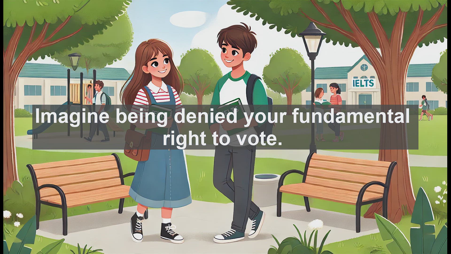 'Video thumbnail for 5000 Must Know IELTS 8.0 Vocabulary - Disenfranchise: Understanding Voting Rights Deprivation'