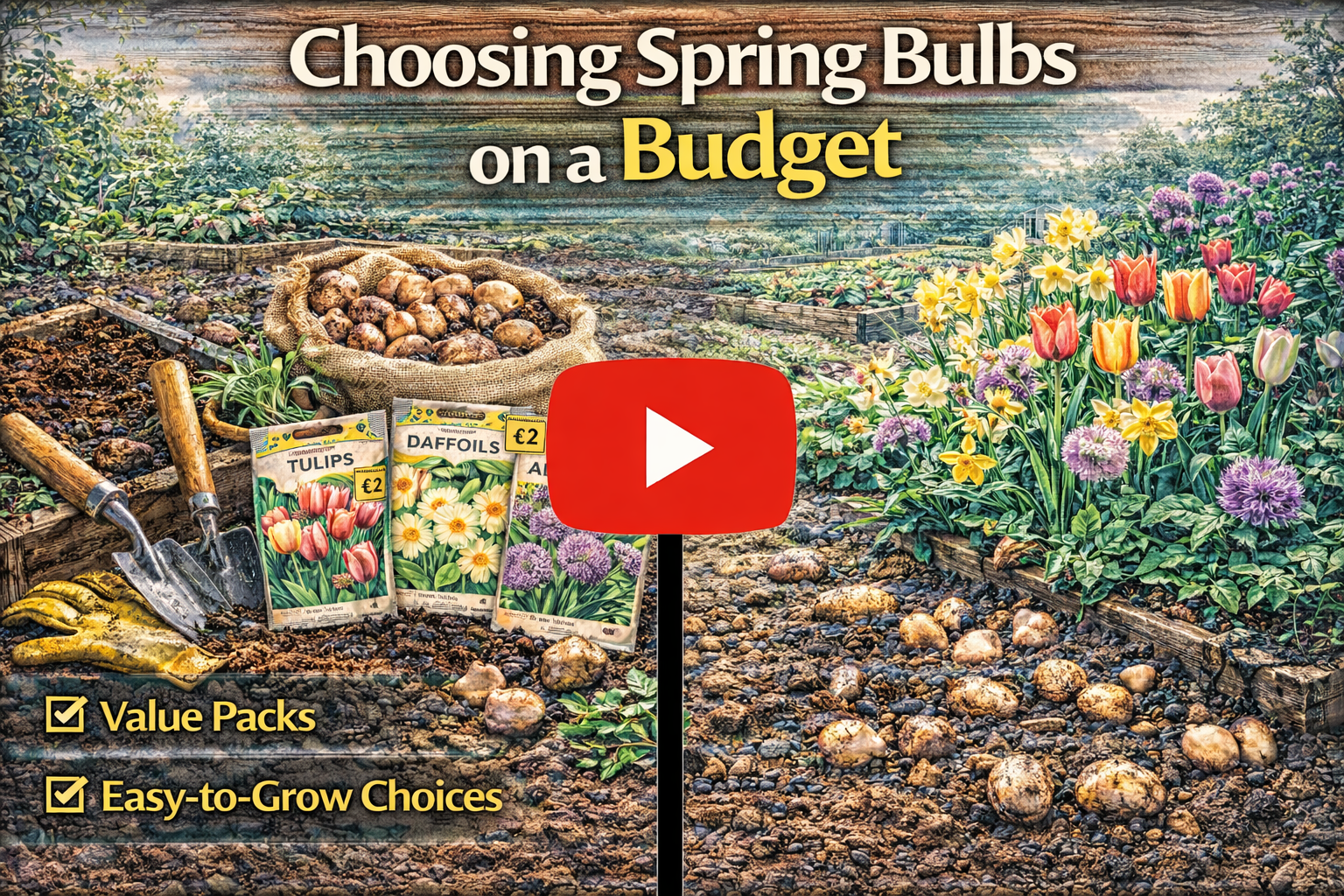 Video thumbnail for Choosing Spring Bulbs on a Budget