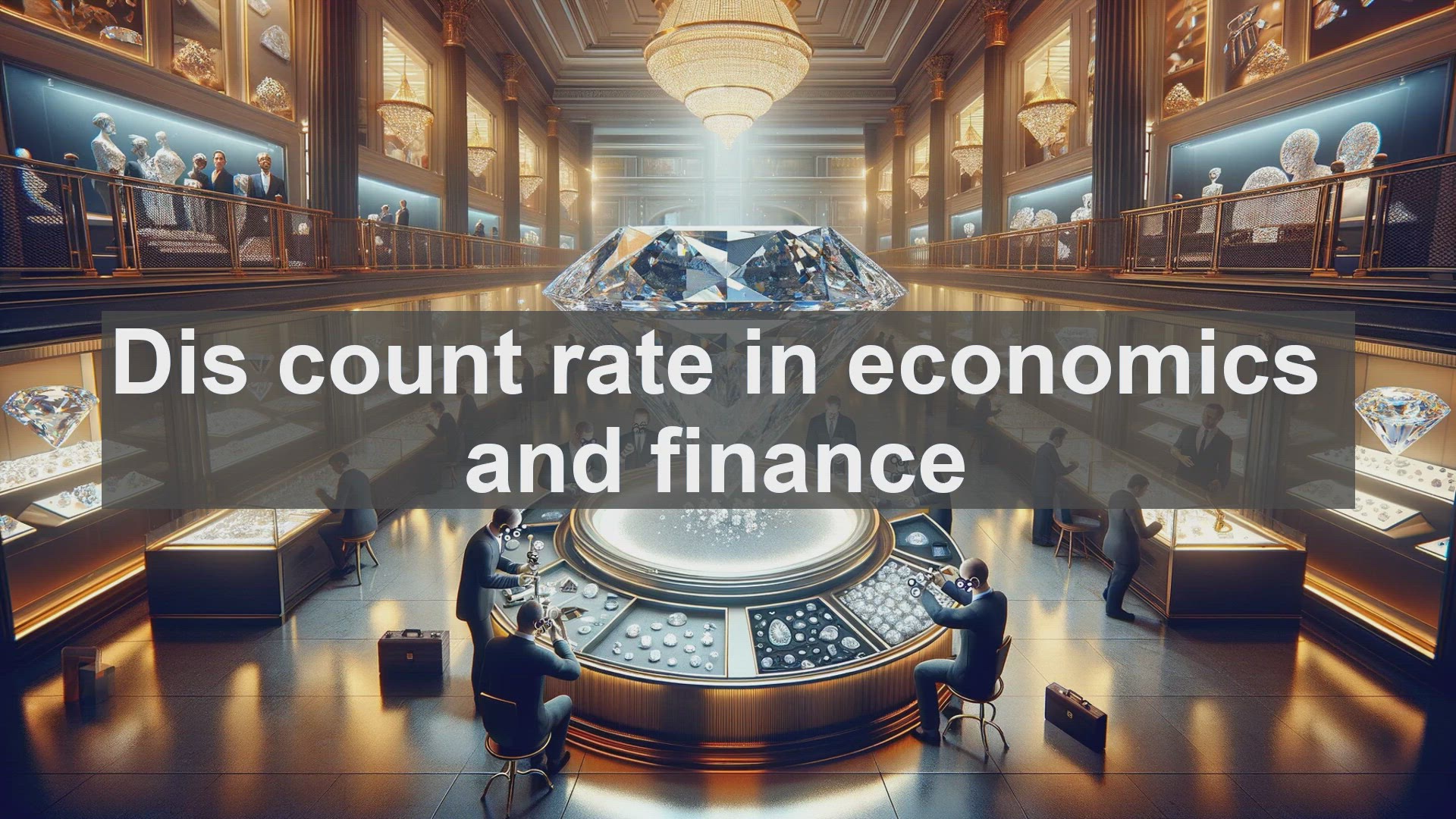 'Video thumbnail for Dis count rate in economics and finance'