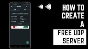'Video thumbnail for How to Create a free UDP request server for Http Custom (Educational Purposes Only)'