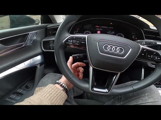 Video thumbnail for How to Enable or Disable Cruise Control in Audi A6 C8 ( 2018 - now )