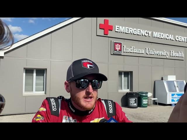 Video thumbnail for Ty Dillon on Crash With Kyle Larson: “I saw a blue hood and an impact like I’ve never felt before”