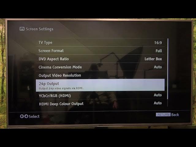 Video thumbnail for How To Manage Cinema Conversion Mode on Sony Blu-Ray
