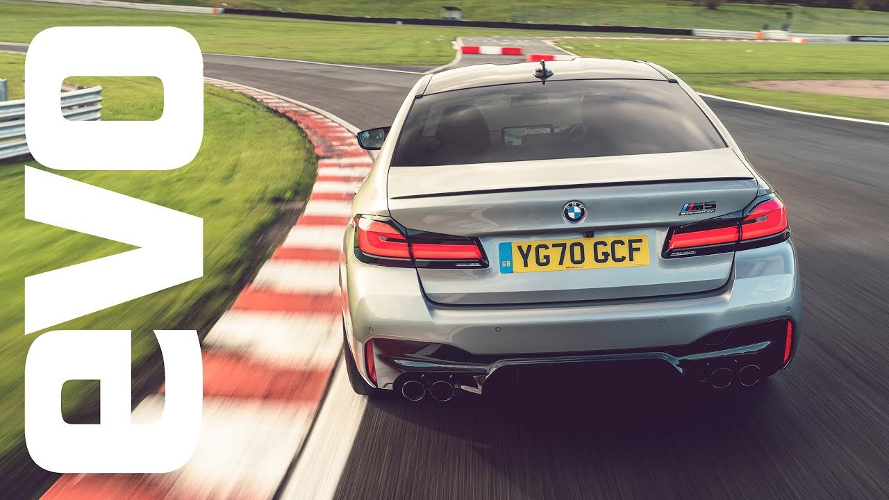 Video thumbnail for How to drive a BMW M5 Competition on track part 1: Oulton Park