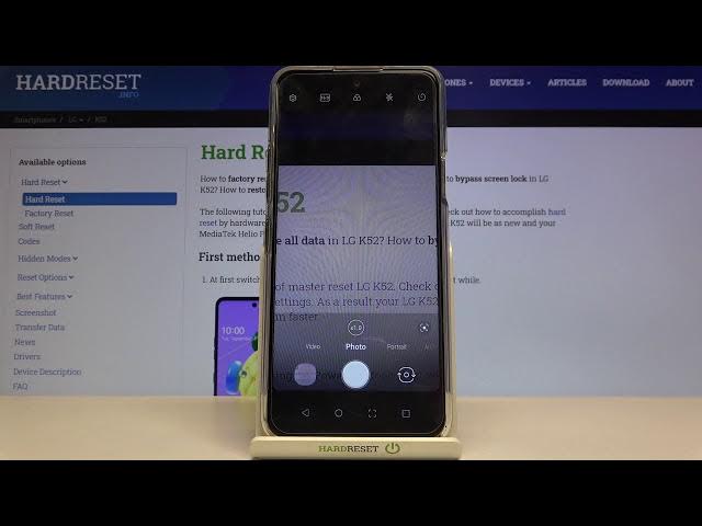 Video thumbnail for How to Enable Camera Audio Control in LG K42s – Control Camera with Audio