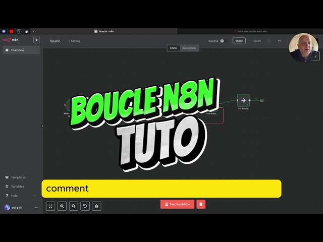 Video thumbnail for Faire une Boucle dans  n8n [TUTO]