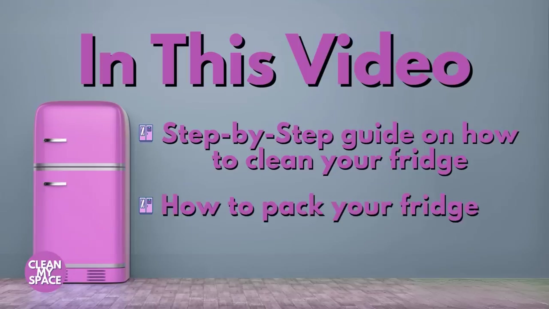 Video thumbnail for ✨ The BEST way to CLEAN YOUR FRIDGE_(720P_HD)