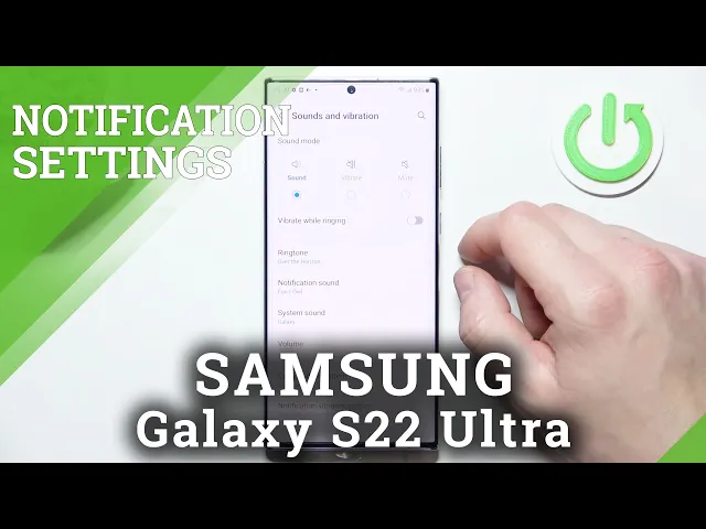 Video thumbnail for How to Set Custom Notification Sound on Samsung Galaxy S22 Ultra – Add Custom Sounds