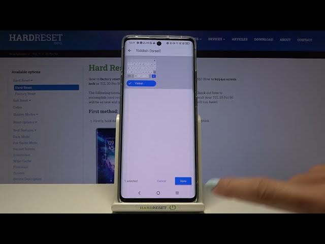 Video thumbnail for TCL 20 Pro 5G – Get Access to Keyboard Settings / Change Keyboard Language