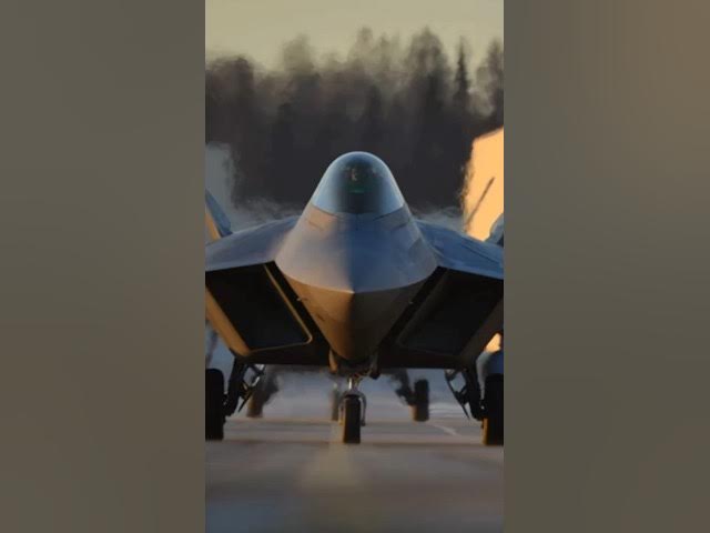 Video thumbnail for F 22 Silent Predator #militarytechnology #usmilitarycombat #military