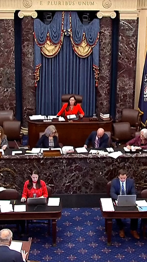 Video thumbnail for US Senate votes to pause Iran war in rare rebuke to Trump