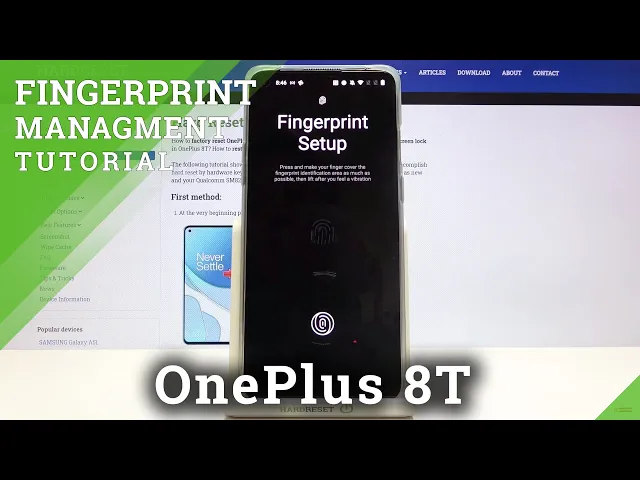 Video thumbnail for How to Add Fingerprint to OnePlus 8T – Set a New Lock Method