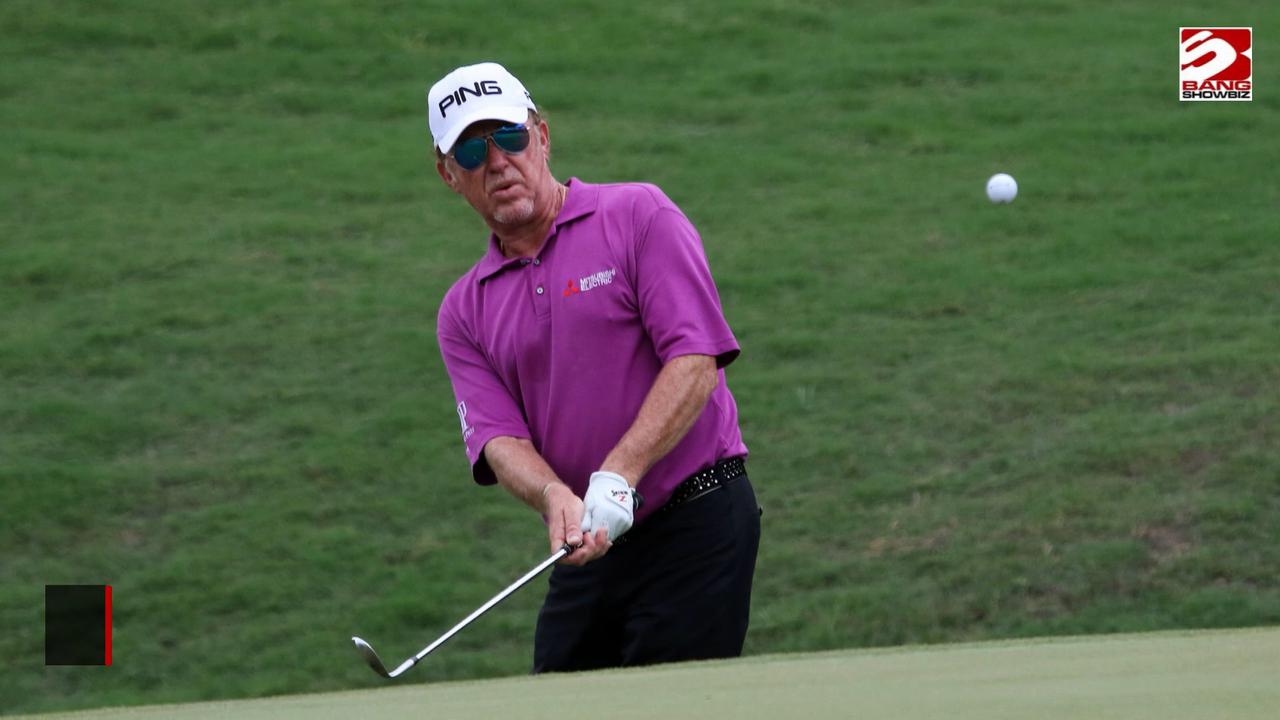 Video thumbnail for Miguel Angel Jimenez shares secrets for his happiness