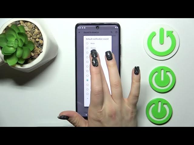 Video thumbnail for How to Change Notifications Sound on MOTOROLA ONE 5G ACE - Customize Notification Sounds