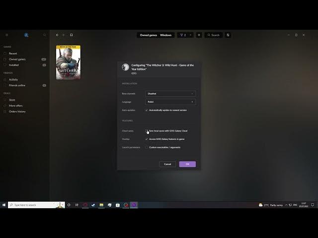 Video thumbnail for Gog Galaxy 2022 - How To Enable & Disable Cloud Saves For Individual Games