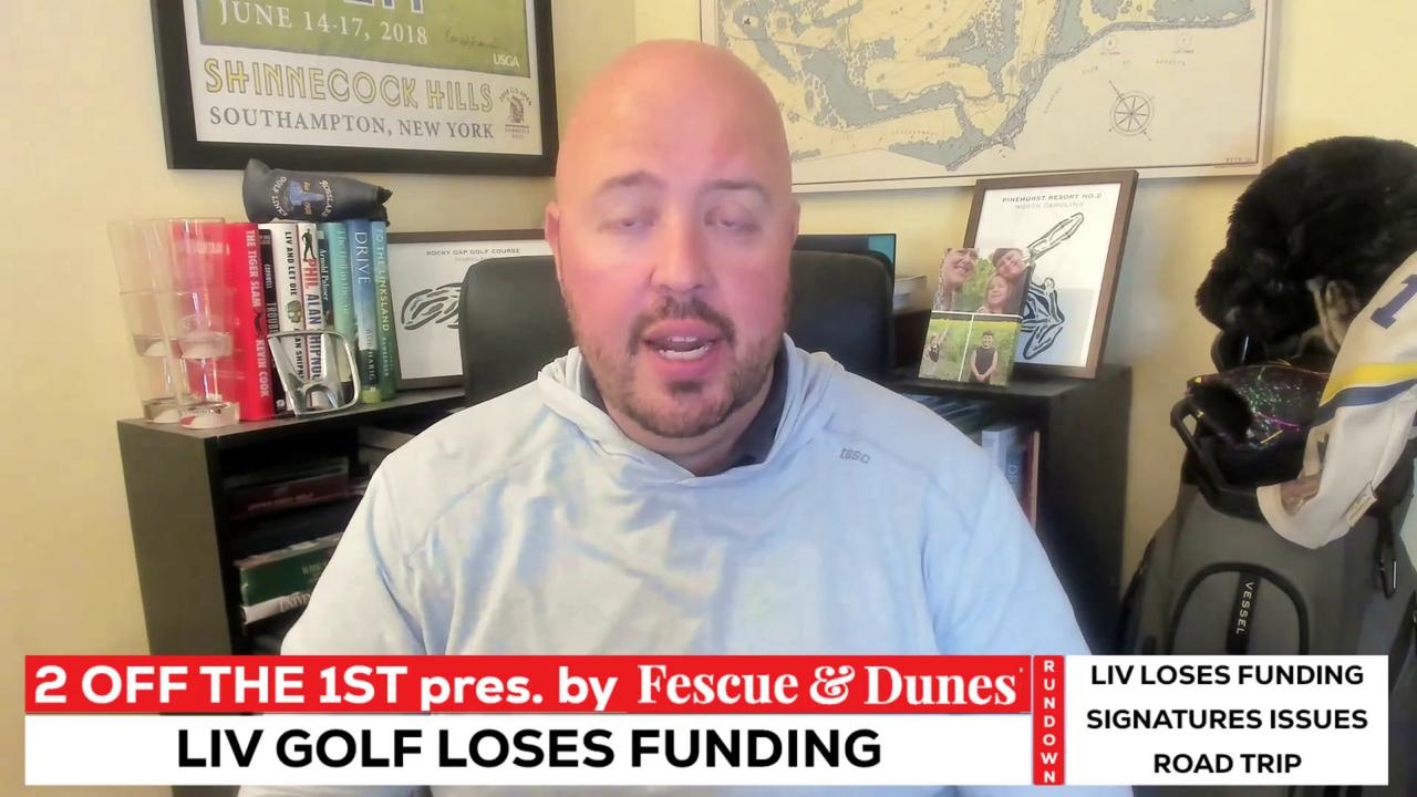Video thumbnail for LIV Golf loses Saudi Public Investment Fund funding