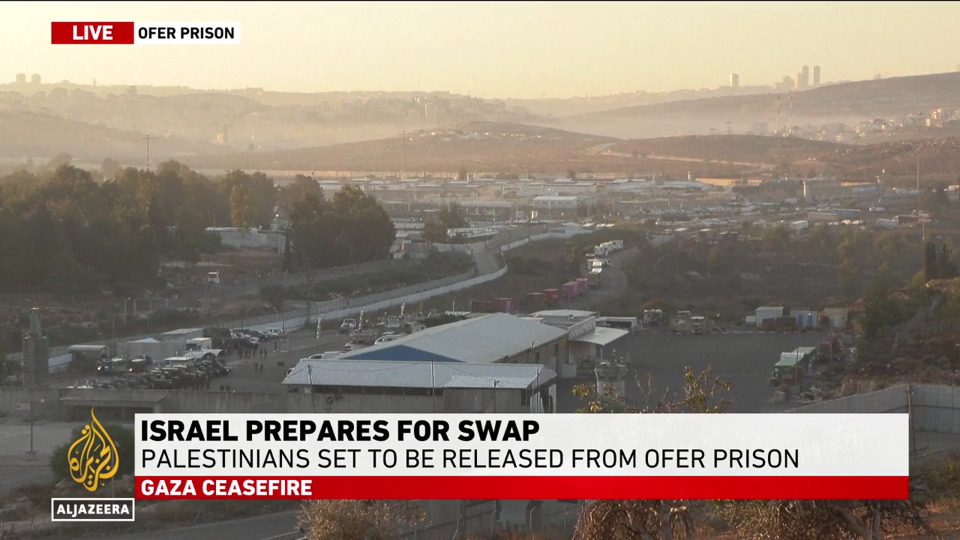 'Video thumbnail for Red Cross prepares for release of Israeli captives in exchange for Palestinian prisoners'