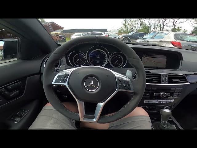 Video thumbnail for How to Find Compass in Navigation in Mercedes C W204 C63 AMG ( 2011-2014 ) | Compass Location