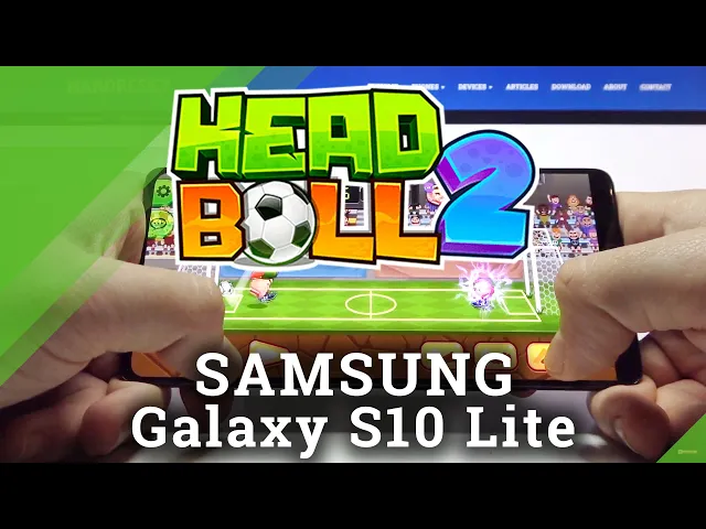Video thumbnail for Samsung Galaxy S10 Lite - Head Ball 2 Game TEST