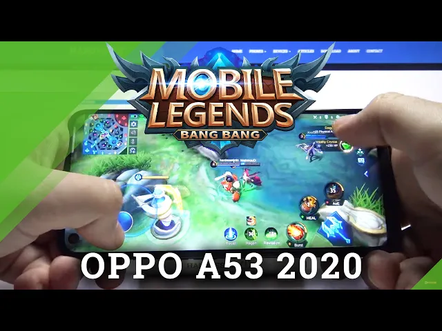 Video thumbnail for Oppo A53 2020 - Check How Works Mobile Legends